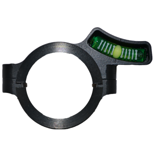 Anti-Cant Scope Level - Left Hand Black Anodized Aluminum - Including 30mm Reducer Ring