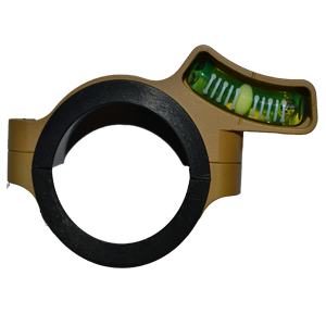 Anti-Cant Scope Level - Left Hand Cerakote RAL 8000 Including 30mm Reducer Ring